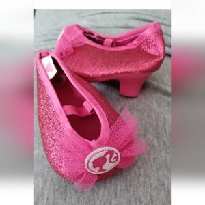 Glittery Pink Barbie Build A Bear High Heel Shoes